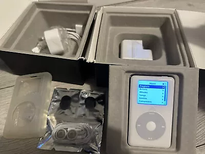 £270 • Buy A1059 Apple IPod 20GB Mint Condition Shiny Back, Ex Display Stock - Boxed