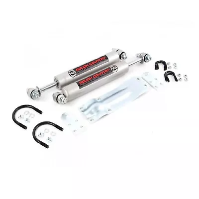 Rough Country 8735630 Dual N3 Steering Stabilizer For 59-93 F-250 F-350 Jimmy • $99.95