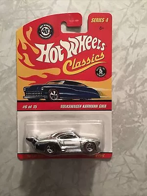 HotWheels Classics Volkswagen Karmann Ghia #6 Of 15 Special Paint CHROME • $10