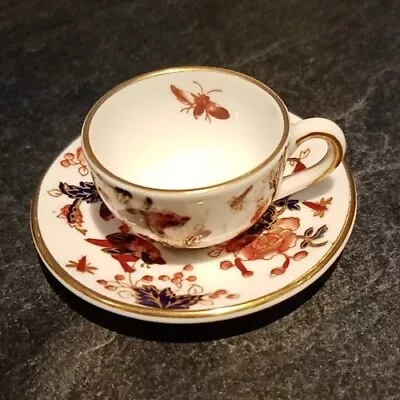  Coalport Minature Cup & Saucer  Hong Kong Pattern  • £4.99