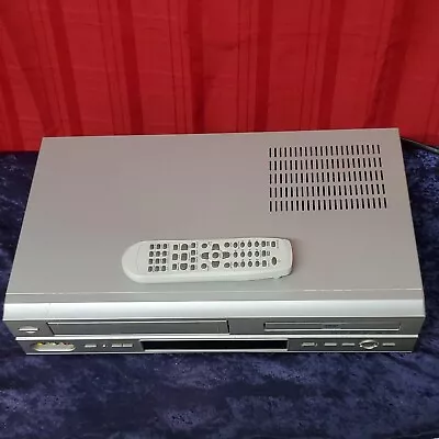 Daewoo DVD VCR Combo Player Recorder Model DV-6T955B 6 Head VHS W/ Remote Works • $54.90