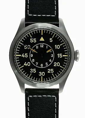 MWC Classic 46mm Limited Edition Retro Dial XL Luftwaffe Pattern Aviators Watch • $577.50