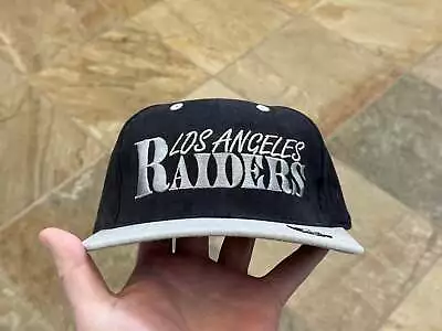 Vintage Los Angeles Raiders Annco Snapback Baseball Hat • $45.32