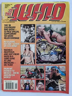 In The Wind Magazine Nov 1998 Easyriders Bike Show • $18.99