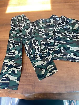 Child Size Small 4-6 Army Camouflage Soldier Military Uniform Costume 3 Pieces • $9.99