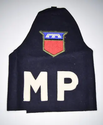 RARE Vietnam War 76th Army Division MP Military Police Armband Brassard Felt • $74.99