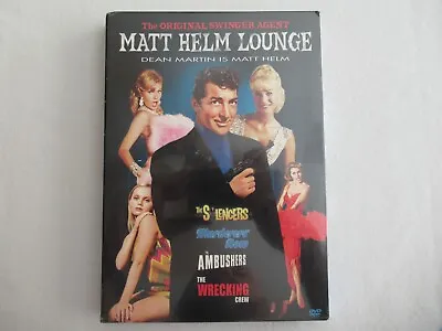 SEALED  Matt Helm Lounge (Silencers/Wrecking Crew/Ambushers/Murderers Row) DVD • $48.95