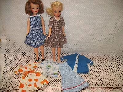 2 Vintage Tammy Doll By Ideal + Extra Clothes • $44.50