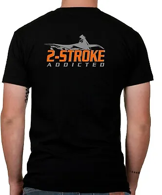 2-stroke T-shirt Mx DIRT Tshirt Moto Motocross  Cr Ktm Mx Yz 250 2 Strokes Gift • $26.90