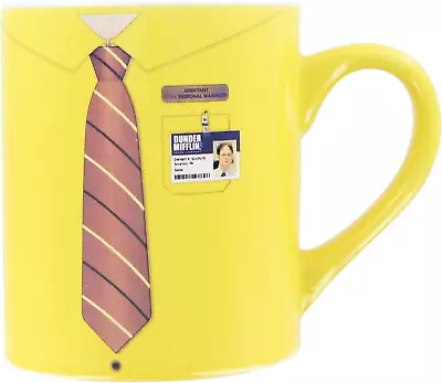 The Office Dwight Shirt Ceramic Mug 14 Ounces • $32.92