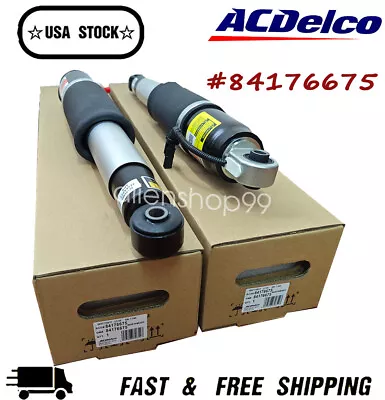 $429.99 • Buy OEM 2P Rear Air Shock Absorbers For 15-20 Escalade Suburban Tahoe Yukon 84176675