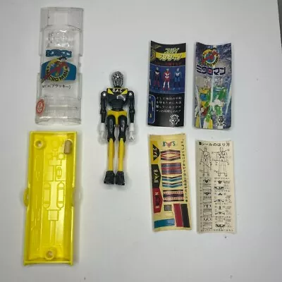 Micronauts Microman Command TAKARA Figure Toy M114 Blackie With Seal Pamphlet • $955.99