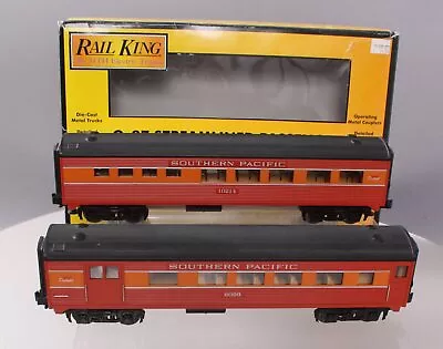 MTH 30-6063 O Southern Pacific O-27 Streamlined Combo/Diner Set (Set Of 2) EX • $96.99