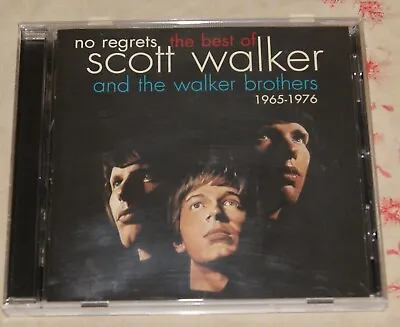 Scott Walker And The Walker Brothers No Regrets The Best Of 1965-1976 Cd • £2