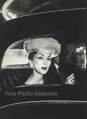1950s Paris Female Fashion Hat By RICHARD AVEDON Large Format Duotone Photo Art • $177.17