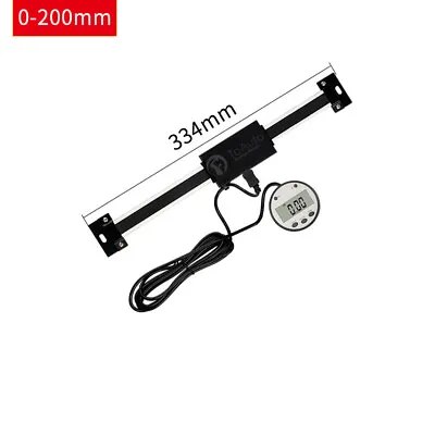 Large Display Digital Readout 0-200mm Linear Scale 8  Magnet LCD Milling Lathe • $58.86