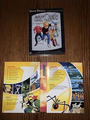 Jonny Quest - The Complete First Season (DVD 2004 4-Disc Set) • $12.40