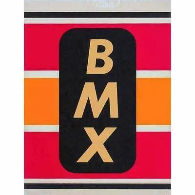 Mongoose - 1981-83 Motomag Black Head Tube Decal - Old School Bmx • $10.56