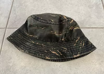 Vietnam Tiger Stripe Bucket Hat Boonie Flat Hunting Fishing Outdoor Cap Adult • $11.99