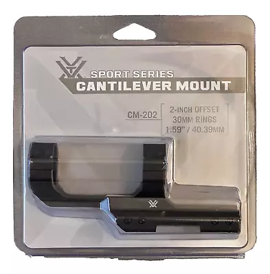 Vortex Optics CM-202 Sport Series Offset Cantilever 30mm Ring Mount • $89