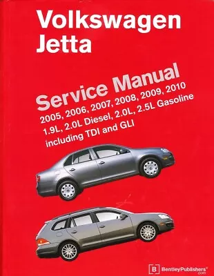 2005-2010 Volkswagen Jetta Repair Service Shop Manual (A5) Book VJ10 - USED • $132.05