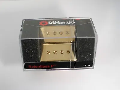 DiMarzio Relentless P-Bass Pick-up W/Gold Cover DP 299 • $126