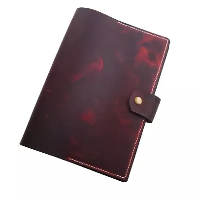 Handmade A5 Ring Bound Planner Genuine Leather Cover • $65