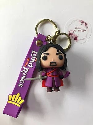 Lord Of The Rings Themed Aragorn Keyring Keyclip Other Characters Available • £5.50