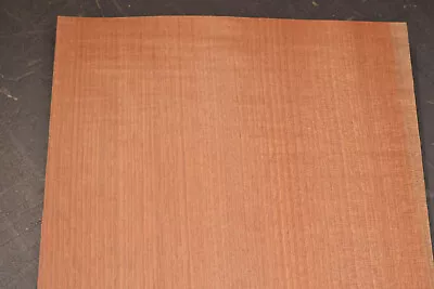 Makore Raw Wood Veneer Sheet  10.5 X 30 Inches 1/42nd Thick     C6776-12 • $6.49