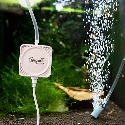 £14.99 • Buy Mini Air Pump Ultra Silent Energy Saving Aquarium For Shrimp Fish Nano Tank