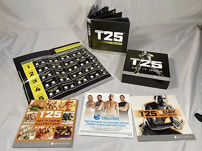 Beachbody Focus T25 Get It Done Dvd Set Missing Score Speed Disc • $12.99