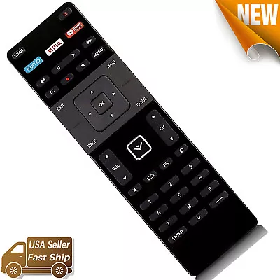 XRT122 Remote For Vizio TV E40X-C2 E43-C2 E55-C2 E60-C3 D55U-D1 E32H-C1 D39f-E1 • $5.04