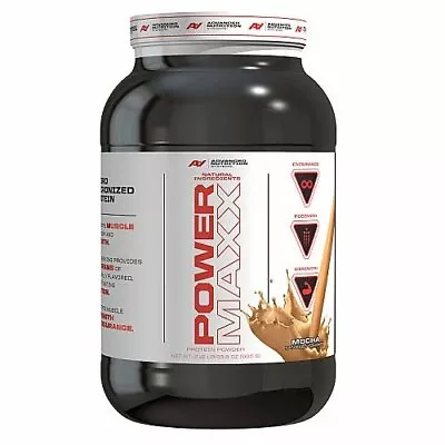 ANS | Power Maxx - Protein Powder With Amino Acids 20g Protein | Mocha (2) LBS • $19.95