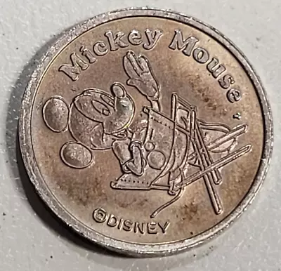 Rare Vintage Mickey Mouse Minnie Mouse 1/20oz Fractional .999 Fine Silver Round • $20