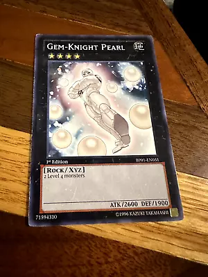 Gem-Knight Pearl BP01-EN031 1st Edition Common PL + BONUS • $1.49