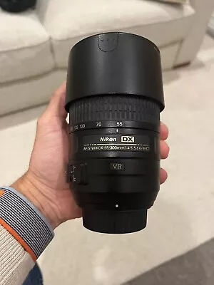 Pre Owned Nikon DX AF-S 55-300MM VR 4.5-5.6 ED Lens • $287