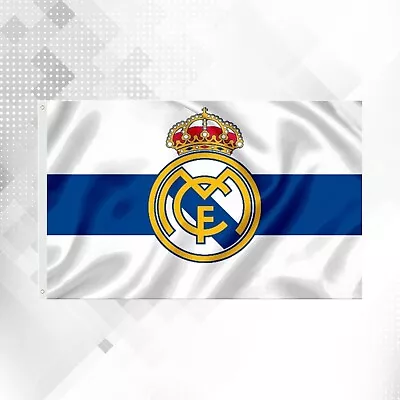 Real Madrid Soccer Flag 3 X 5ft Real Madrid Banner • $12.99