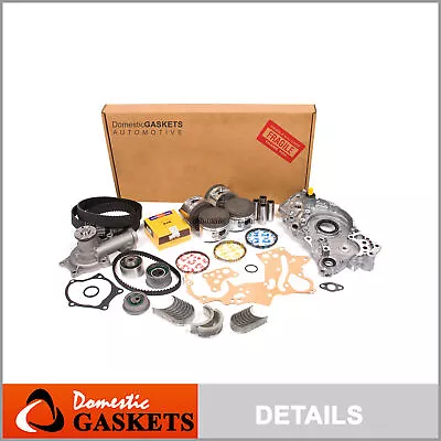 Overhaul Engine Rebuild Kit Fits 95-96 Mitsubishi Eclipse Talon 2.0 Turbo 4G63T • $349