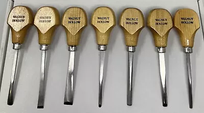 Wood Carving Tool Lot Of 9 WALNUT HOLLOW • $39.99