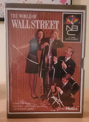 Vintage 1969 Hasbro Game The World Of Wall Street Stock Market Factory Sealed • $65