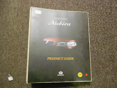 1997 DAEWOO NUBIRA Product Guide Manual FACTORY OEM BOOK 97 • $24.95