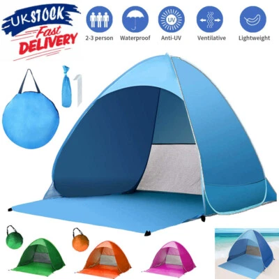 £15.89 • Buy Infant 50+ UV/UPF Pop Up Beach Garden Tent Beach Shade Sun Shelter Protection