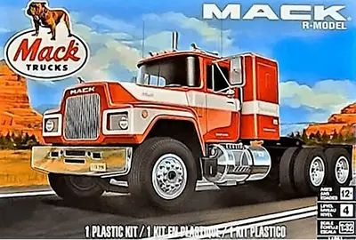 Revell Mack R Semi Truck - Plastic Model Truck Kit - 1/32 Scale - #11961 • $39.99