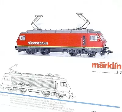 Marklin AC HO 1:87 Swiss SBB Re 446  SÜDOSTBAHN  ELECTRIC LOCOMOTIVE MIB`98 RARE • $189.99