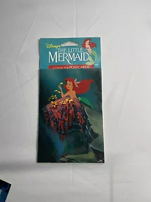 NEW SEALED Disney's The Little Mermaid 6 Collector Postcards Set • $4.99