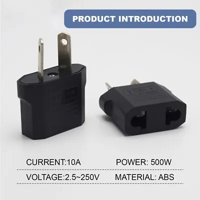 $2.90 • Buy Usa Us Eu Adapter Plug To Au Aus Australia Travel Power Plug Convertor