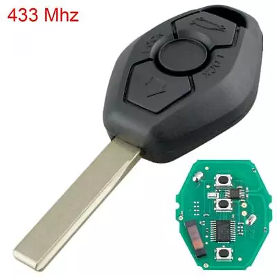 433MHz Car Remote Key Fob Fit For BMW CAS2 5 Series E46 E60 E83 E53 E36 E38 • $14.69