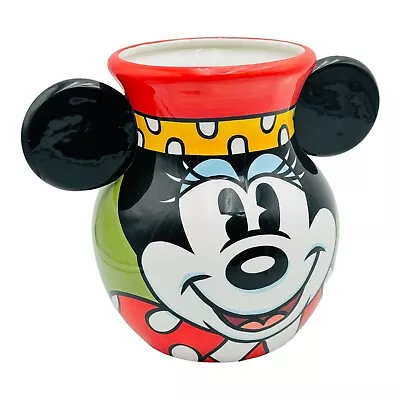 Art Of Disney Minnie Mouse Ceramic Double Ear Vase SUPER RARE • $499.95