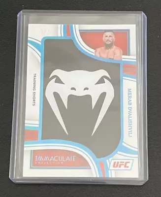 2023 Immaculate Collection UFC Training Shorts Memorabilia Merab Dvalishvili /4 • $45