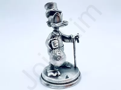 * 3 Oz Hand Poured Silver Bar .999 Fine Statue Scrooge McDuck V2 3D Cast Bullion • $292.50